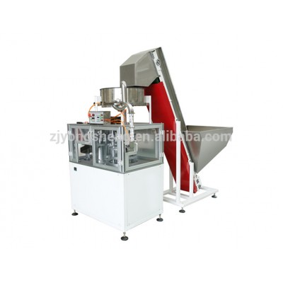 New patent capping machine system solution plastic cap high speed folding-slitting machine